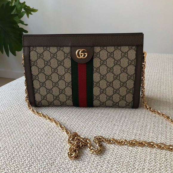 **SOLD** Gucci Small Ophidia Chain Shoulder Bag - Picture 1 of 13